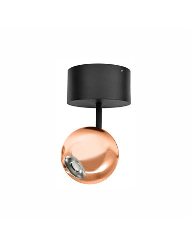 Bora ceiling light - Beneito & Faure - Ceiling spotlight LED 2700K, Sizes: Ø 5 cm / Ø 7 cm