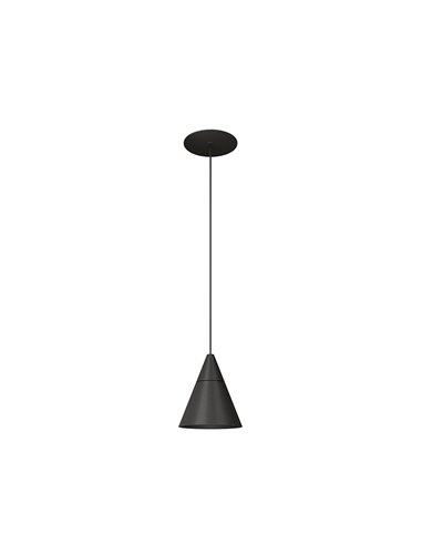 Zoe recessed pendant light - Beneito & Faure - LED ceiling light 2700K/3000K, Aluminium white or black
