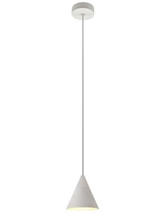 Zoe pendant lamp - Beneito & Faure - Decorative LED lamp 2700K/3000K, Aluminium black or white 2