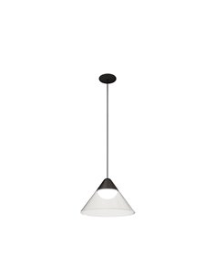 Ark recessed pendant light - Beneito & Faure - LED lamp 2700K/3000K, Transparent shade 2