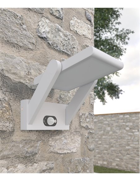 Proa solar wall light - Beneito & Faure - LED light 4000K, IP54