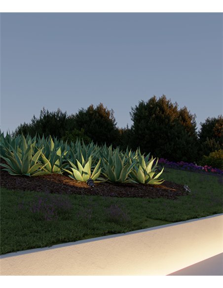 Fade outdoor floor lamp - Beneito & Faure - Modern LED light 3000K/4000K, IP65, Size: 27 cm