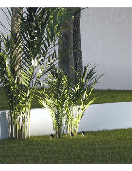 Fade outdoor floor lamp - Beneito & Faure - Modern LED light 3000K/4000K, IP65, Size: 27 cm