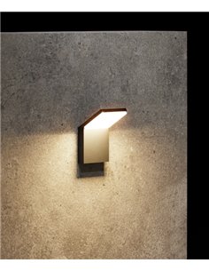 Neo outdoor wall light - Beneito & Faure - Outdoor LED light 3000K/4000K, Aluminium white or black