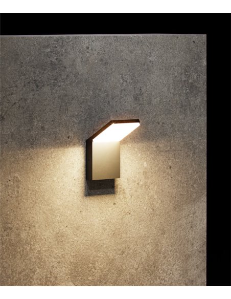 Neo outdoor wall light - Beneito & Faure - Outdoor LED light 3000K/4000K, Aluminium white or black