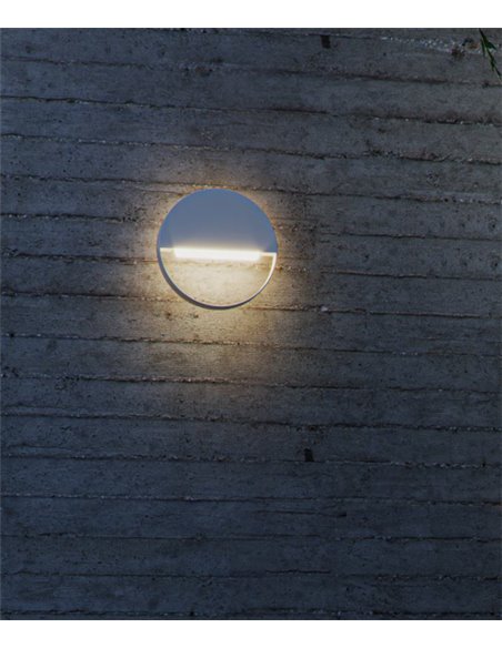 Clos 8W wall or floor lamp - Beneito & Faure - LED outdoor lamp, Dimmable colour temperature: 3.000K / 4.000K / 5.000K