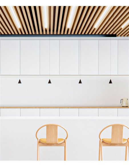 Zoe magnetic track pendant light 48V - Beneito & Faure - LED decorative lamp 2700K/3000K, Ø 7,2 cm