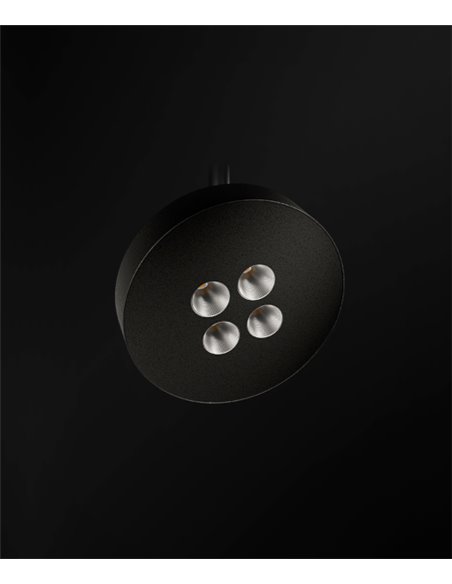 Cookie 48V magnetic track spotlight - Beneito & Faure - LED lamp 2700K or 3000K, Aluminium white or black