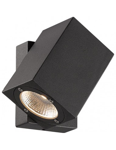 IP54 LED grey aluminum outdoor wall...