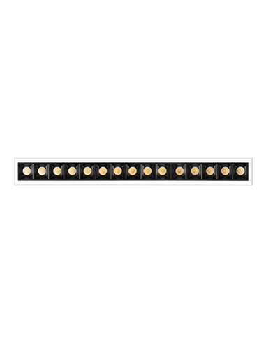 Tram 15 recessed ceiling light - Beneito & Faure - Tuya Technology, Adjustable colour temperature: 2.700K-6.000K