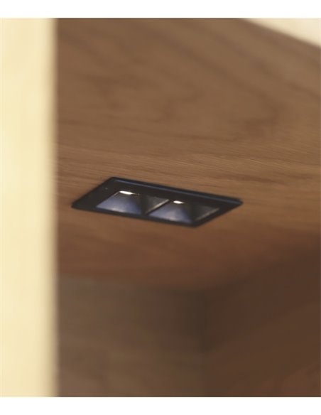 Tram 2 recessed ceiling light - Beneito & Faure - Tuya Technology, Adjustable colour temperature: 2.700K-6.000K