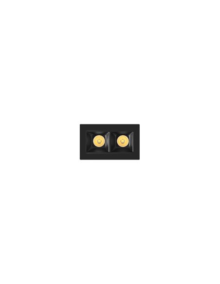 Tram 2 recessed ceiling light - Beneito & Faure - Tuya Technology, Adjustable colour temperature: 2.700K-6.000K