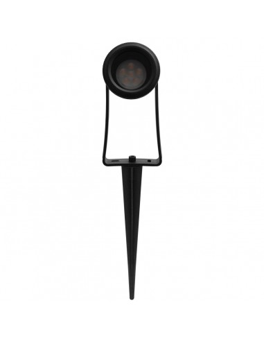 IP65 black outdoor floodlight -...