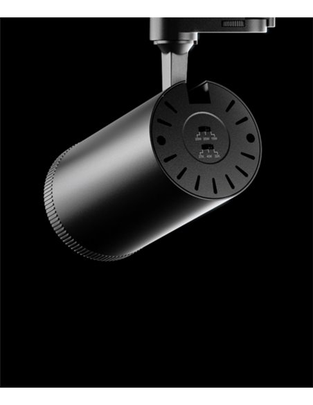 Zoom three-phase track spotlight - Beneito & Faure - Adjustable 15º-55º, Adjustable colour temperature: 2700K/3200K/4000K