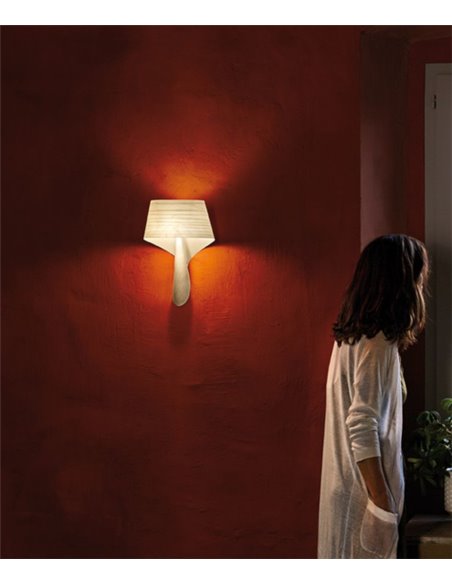 Aplique de pared de madera natural en 11 colores - Air - LZF