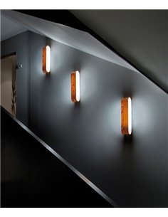 Aplique de pared de madera natural en 11 colores - I Club - LZF