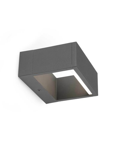 Lámpara LED aplique gris oscuro – Alp – Faro