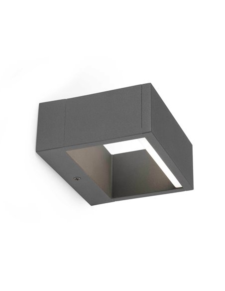 Lámpara LED aplique gris oscuro – Alp – Faro