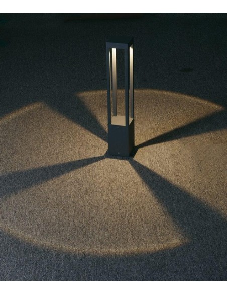 Lámpara LED gris oscuro con dos tamaños y acabados – Agra – Faro