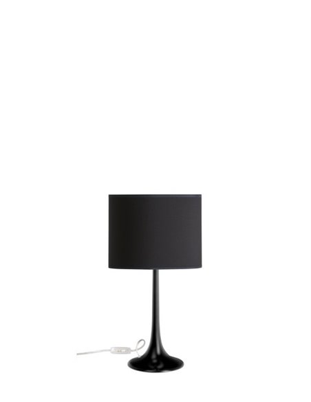 Simplicity table lamp - Massmi - Modern table lamp, Square fabric lampshade, 1xE27