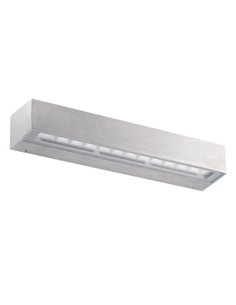 Tacana outdoor wall light Tacana - Faro - Satin aluminium lamp, IP65, LED 3000K 2