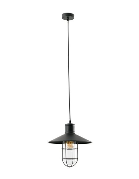 Marina pendant light - Faro - Vintage black lamp