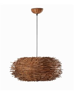 Nido pendant light - Faro - Rattan lampshade, Ø 60 cm 2