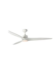 Tonic white fan with LED... 2