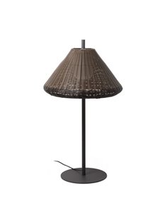 Saigon outdoor floor lamp - Faro - Synthetic wicker, 100-200 cm 2