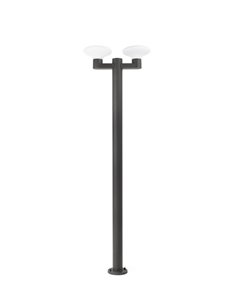 Blubs outdoor wall light - Faro - Aluminium Dark grey, IP44 2