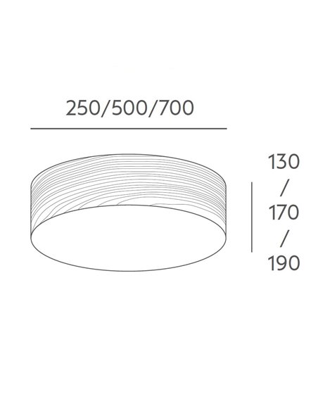 Nordic ceiling lamp - Massmi - Natural wood ceiling lamp, 3 sizes