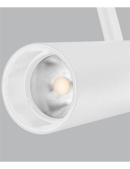 Arch three-phase track light - FORLIGHT - White track spotlight, LED PRO 3000K 20,6W