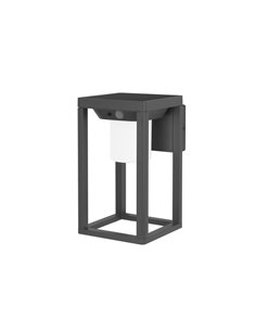 Bow solar outdoor wall light - FORLIGHT - Anthracite motion sensor light, LED 3000K, Height: 25 cm 2