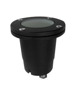 Tidian outdoor floor lamp - FORLIGHT - Black GU10 spotlight, Suitable for saline environments, Diameter: 9,8 cm