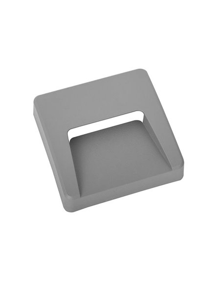 Grove outdoor wall light - FORLIGHT - Modern wall light with 3 coloured covers included, LED 4000K 300 lm, Dimensions: 12 cm