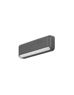 Mocca outdoor wall light - FORLIGHT - Rectangular aluminium wall light, LED 3000K 4,7W, Length: 24 cm