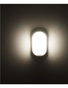 Moo outdoor wall light - FORLIGHT - White wall light, dimmable LED 3000K/4000K/6000K, Height: 21 cm 2