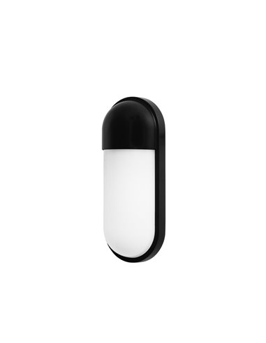 Vit outdoor wall light - FORLIGHT - Wall light with two selectable frames, Height: 24 cm