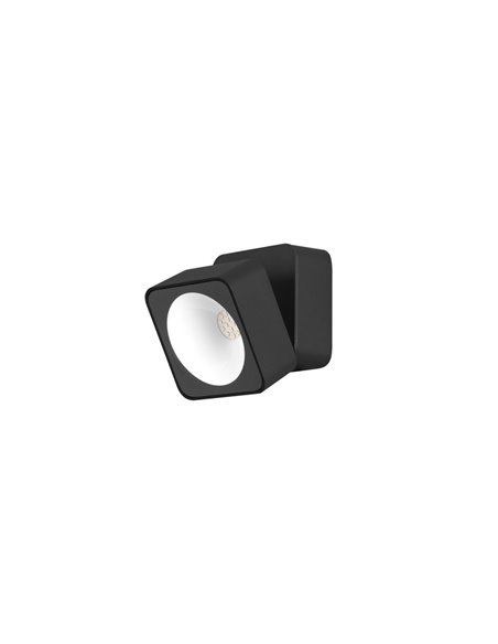 Tilt outdoor wall light - FORLIGHT - Aluminium lamp, LED 3000K 750 lm IP44