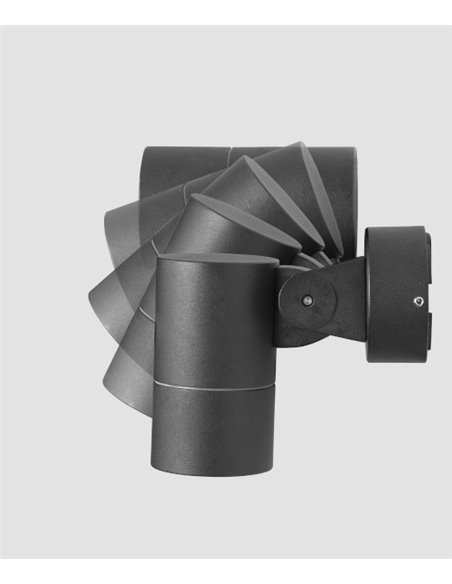 Eleve outdoor floodlight - FORLIGHT - Suitable for wall/ceiling/floor, GU10 IP65