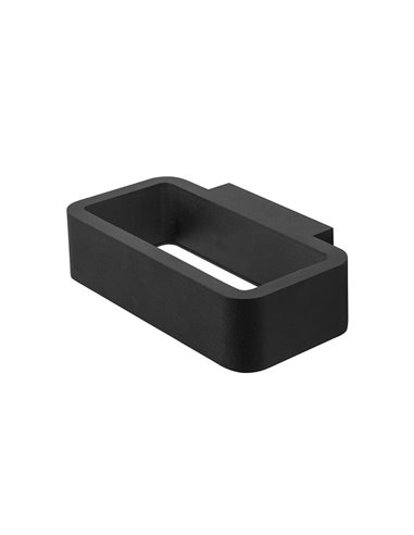Wilow outdoor wall light - FORLIGHT - Modern lamp in grey or black, LED 3000K 600 lm