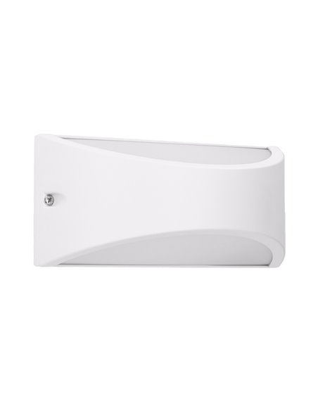 Kapa outdoor wall light - FORLIGHT - Aluminium lamp, LED 3000K/4000K 945 lm, Dimensions: 22 cm