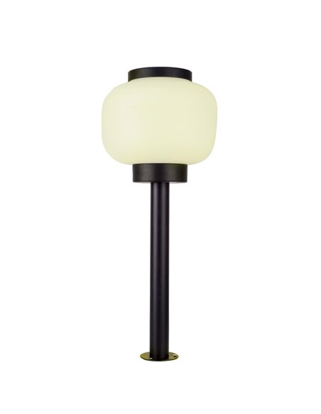Lamtam outdoor bollard - FORLIGHT - Modern lamp suitable for saline environments, E27 IP44, Height: 60 cm