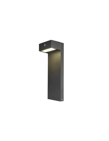 Top solar outdoor bollard - FORLIGHT - Motion sensor light, 2 heights: 50 cm / 90 cm, LED 3000K 400 lm