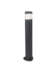 Arrow outdoor bollard - FORLIGHT - Black aluminium lamp, LED 3000K 6,6W IP65, Height: 50 cm