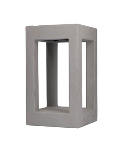 Box outdoor bollard - FORLIGHT - Cement lamp, Available in 2 sizes: 35 / 70 cm, LED 4000K 580 lm