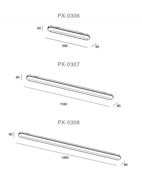 Pop outdoor ceiling light/wall light - FORLIGHT - Available in 3 sizes, LED 4000K IP65