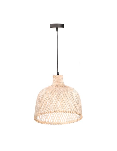 Riba pendant light - FORLIGHT - Wooden lamp, Adjustable height, Diameter: 35 cm