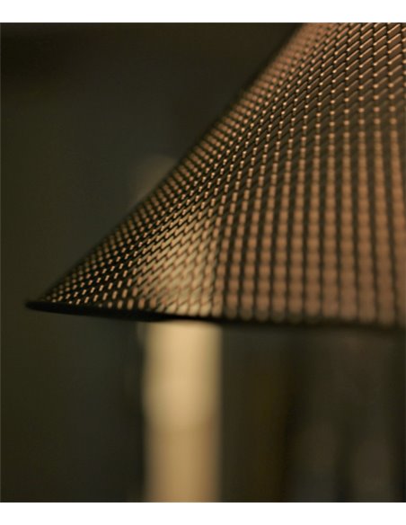Maya pendant light - FORLIGHT - Black ceiling light, height adjustable, E27