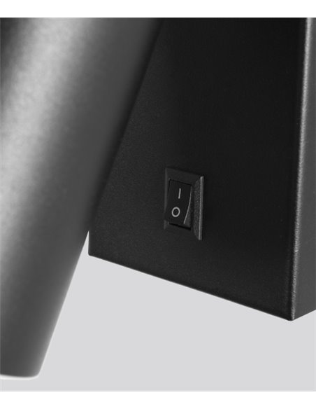 Era wall light - FORLIGHT - Black or white reading light, LED 8W IP20